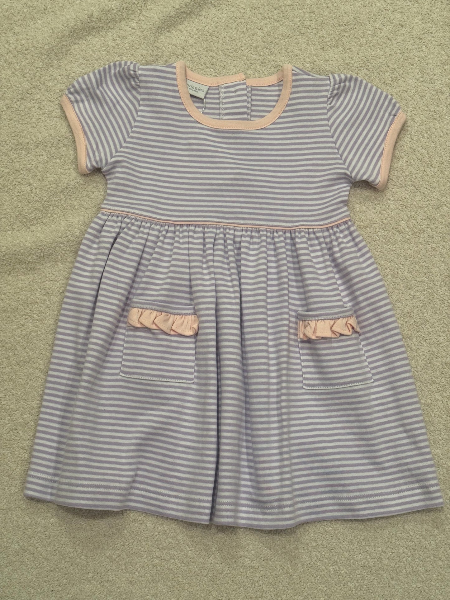 Sadie Dress - Purple & Pink