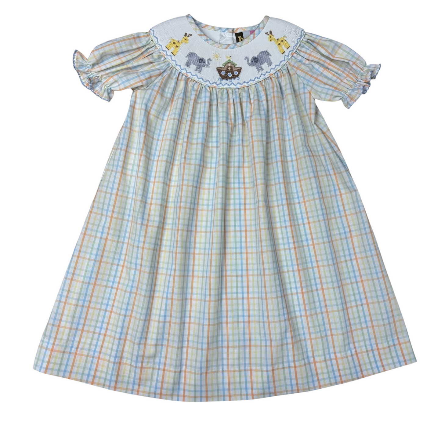 Noah's Ark Smocked Bishop