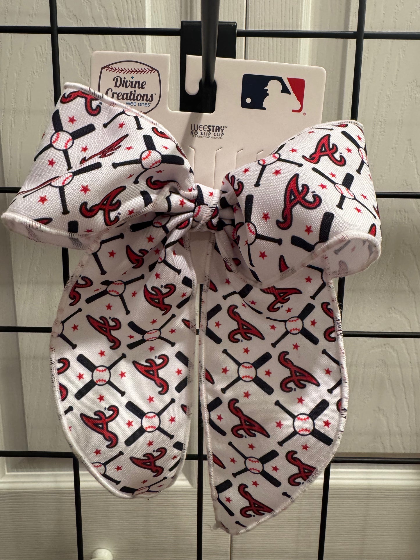 Atlanta Braves King Whimsy Tail Bow