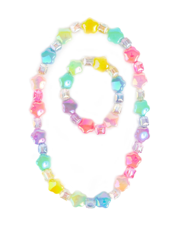 Wish Upon a Star Necklace and Bracelet Set