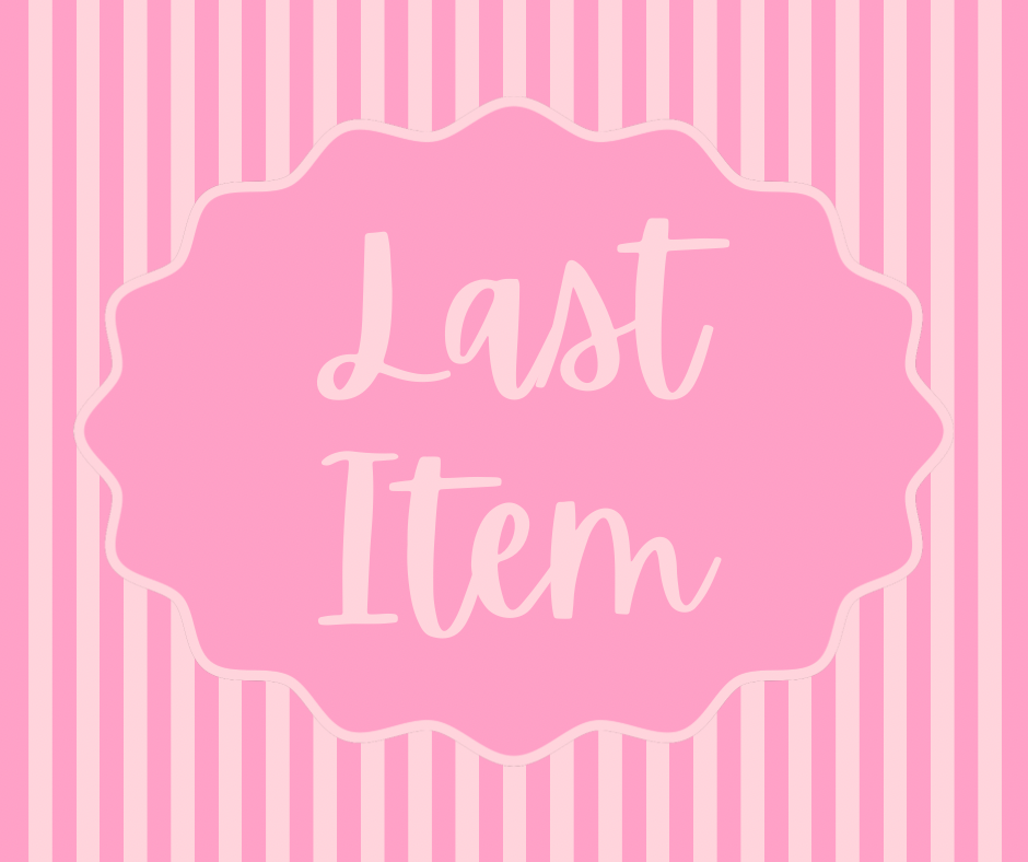 Last Item