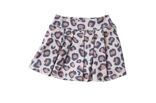 Saylor Athletic Skort- Leopard