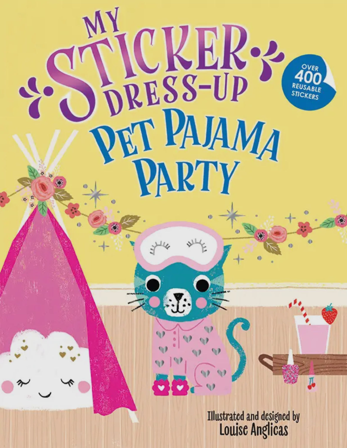 Pet Pajama Party Sticker Book