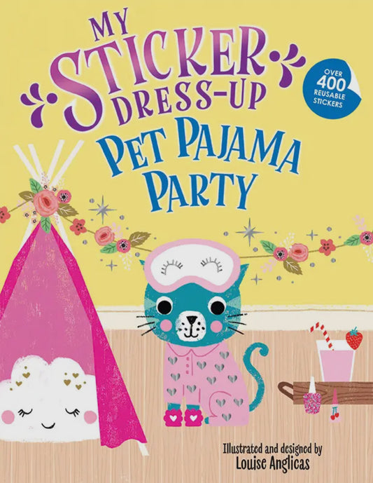 Pet Pajama Party Sticker Book