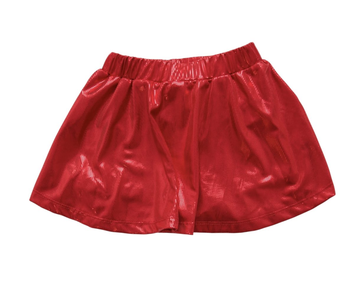 Blakely Skort- Red Sparkle
