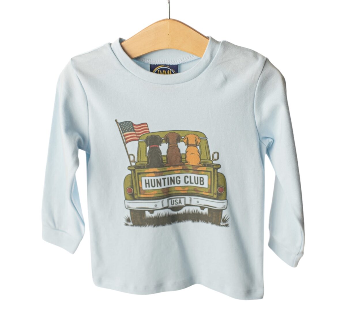 Hunting Club Long Sleeve Boys Tee