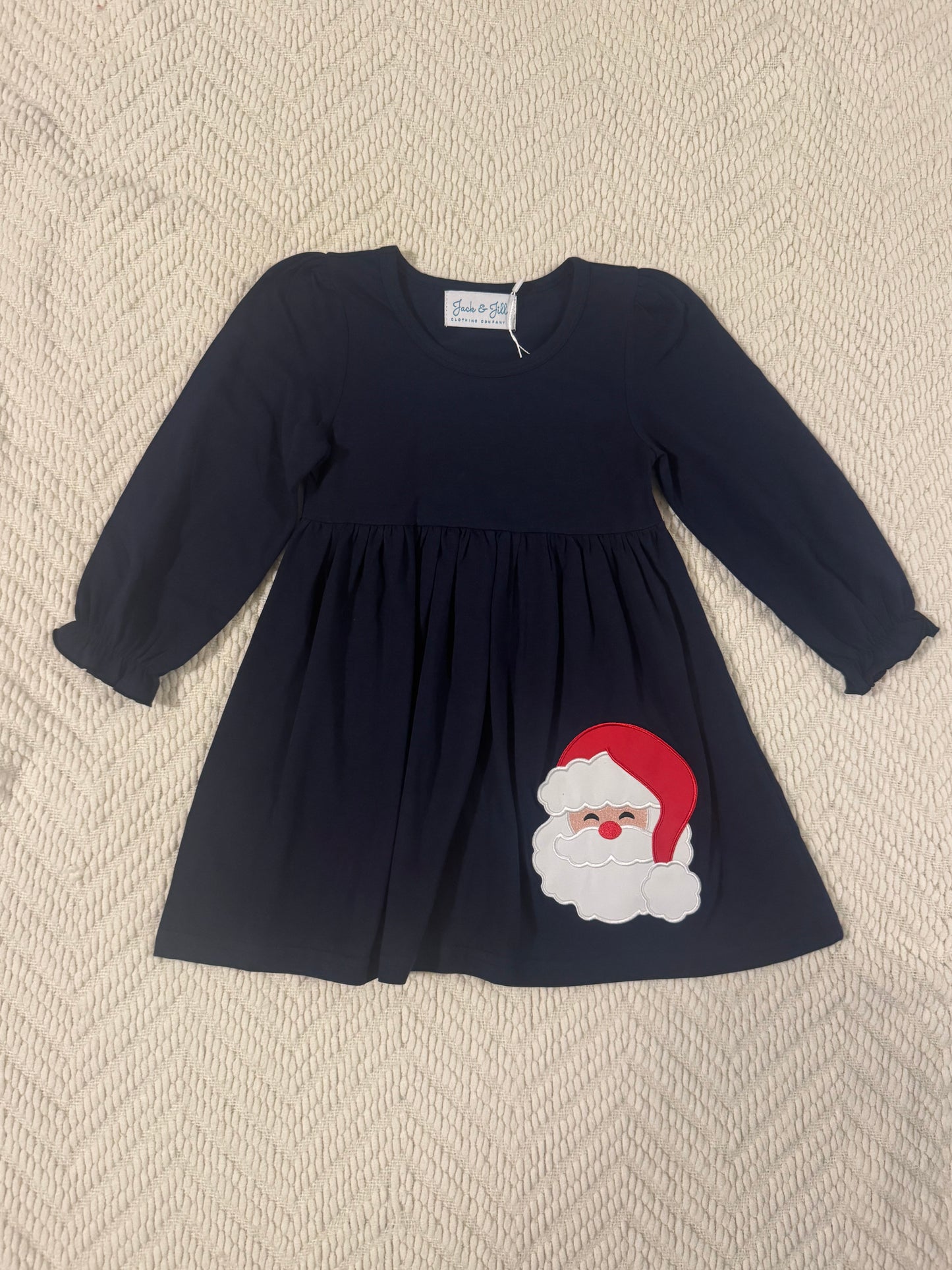 Navy Santa Dress
