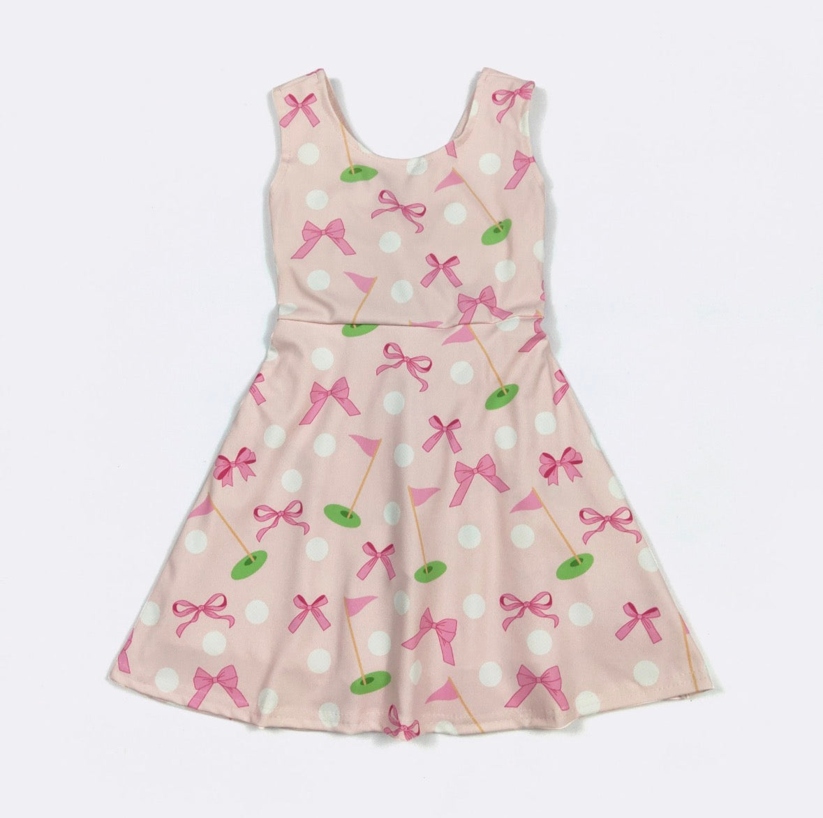 Preppy Pink Golf Athletic Dress