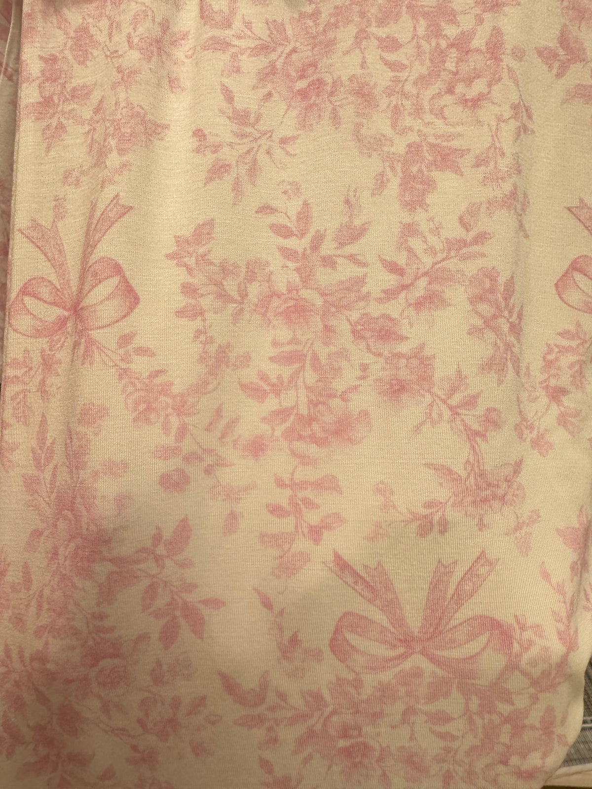 Blushing Bows Bamboo Pant Set