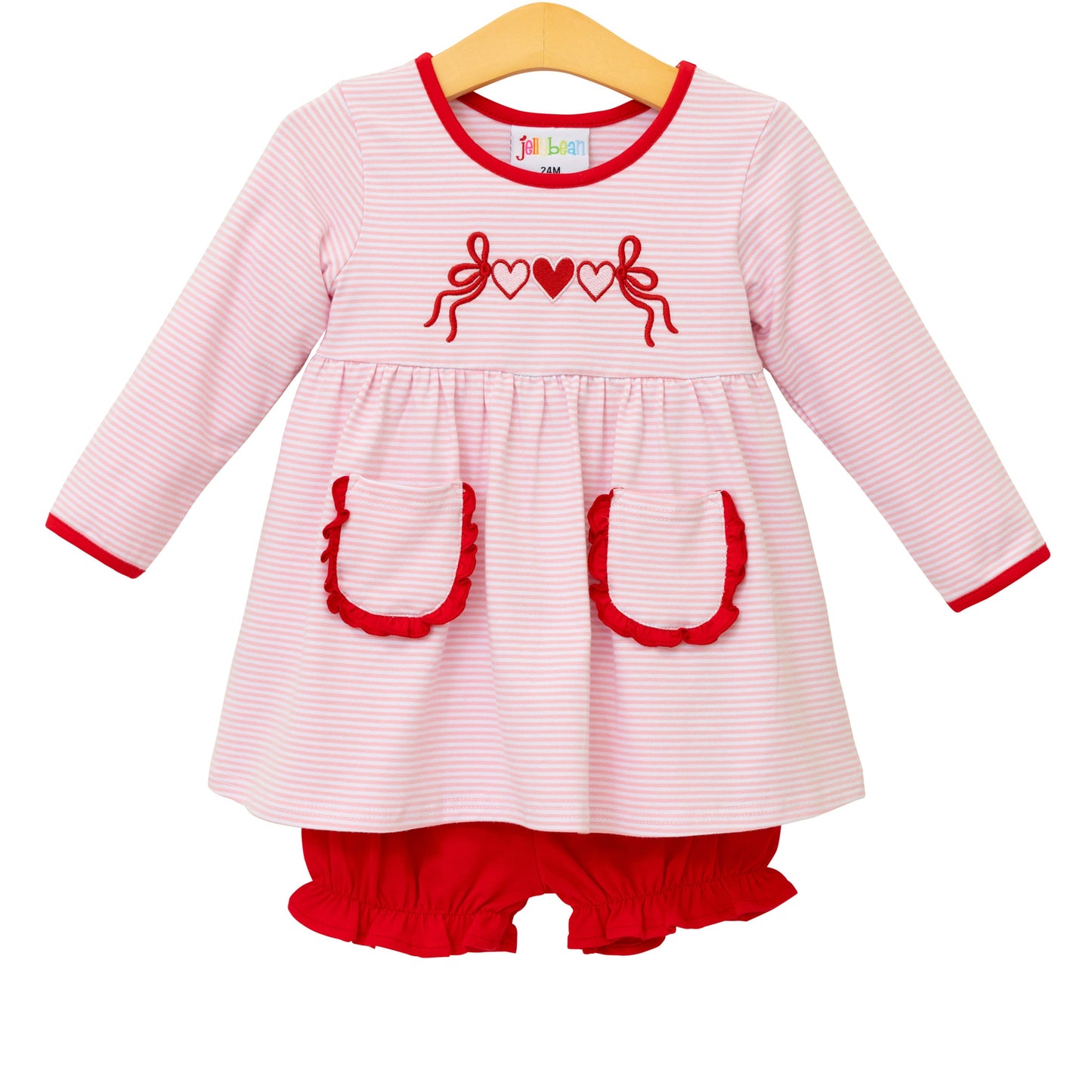 Heart Garland Bloomer Set