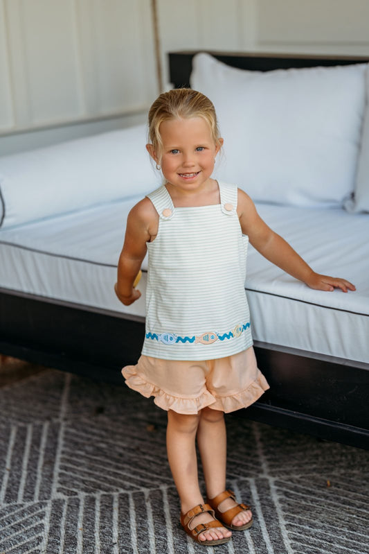 Go Fish Girl Short Set