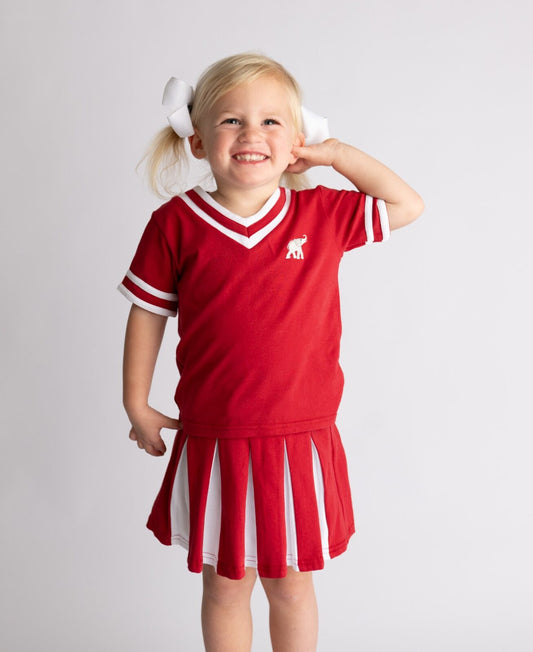 Elephant Pleated Skort Set