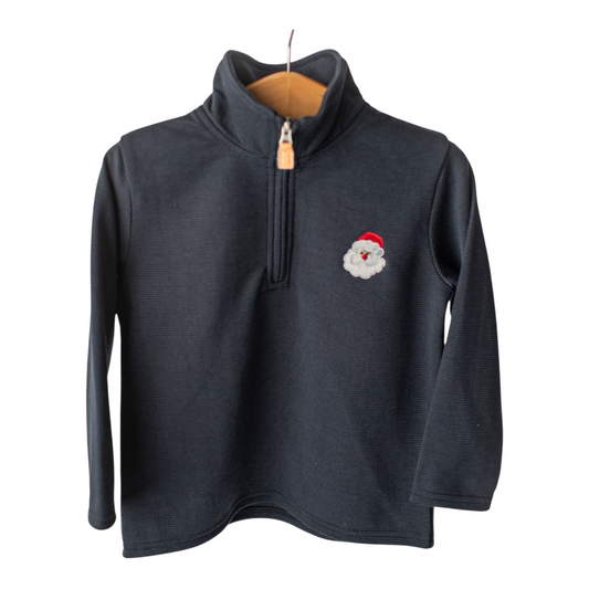 Santa Boys Quarter Zip Pullover