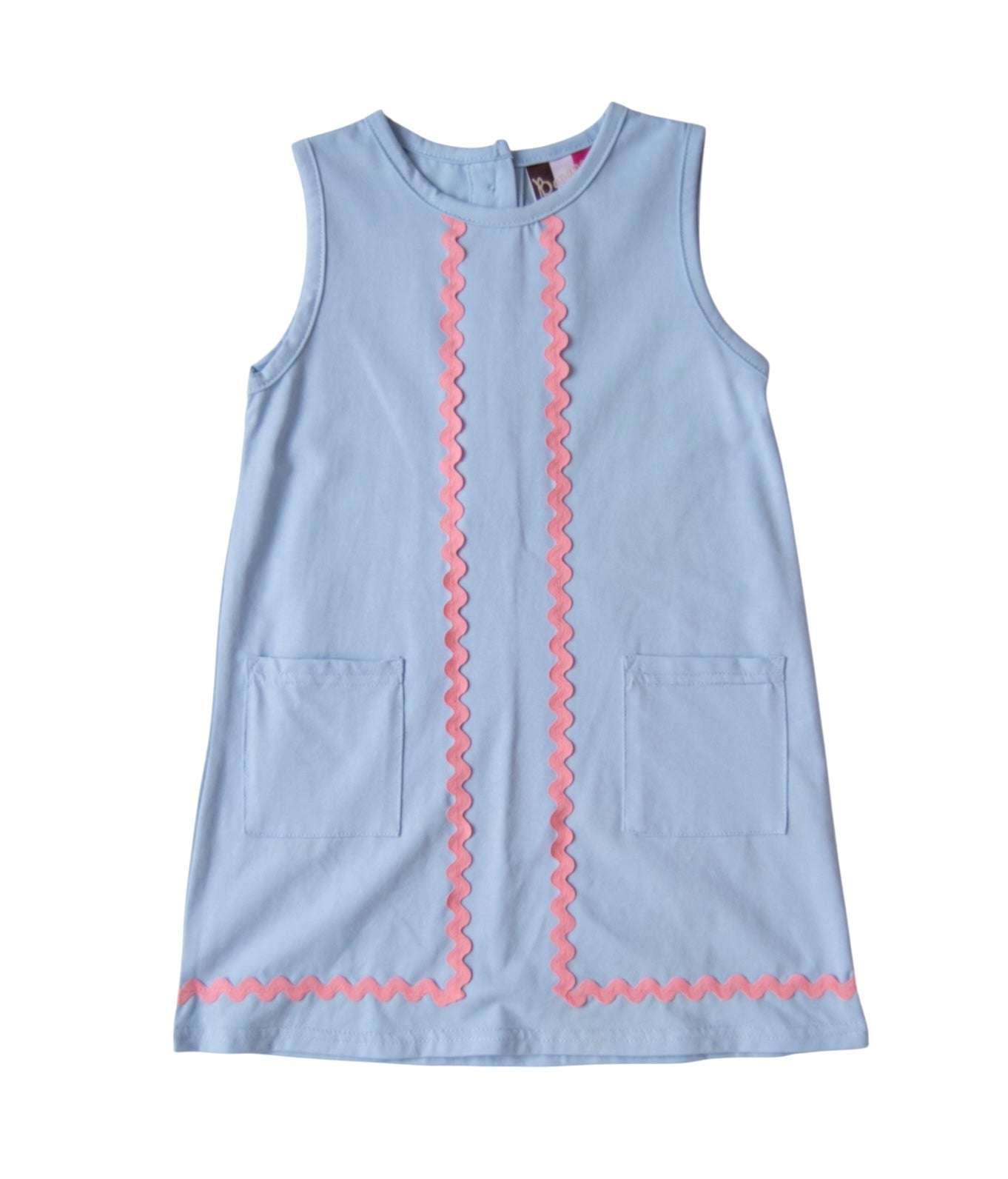Blair A-Line Dress - Blue