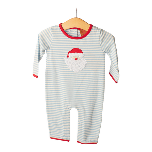 Ho Ho Ho Applique Boys Romper