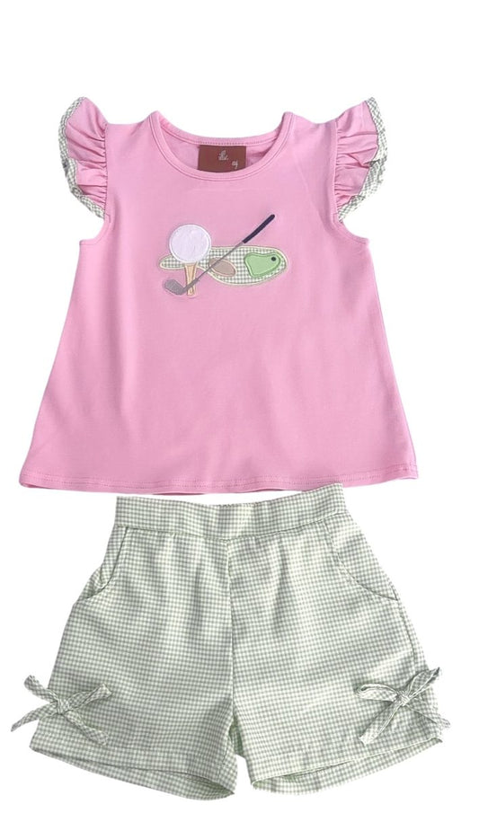 Par 3 Girl Short Set