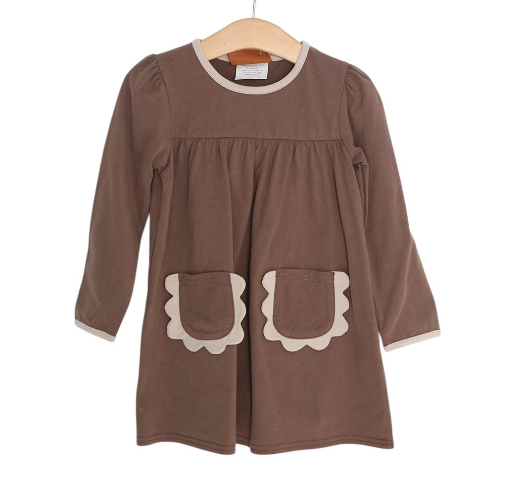 Izzie Dress- Brown