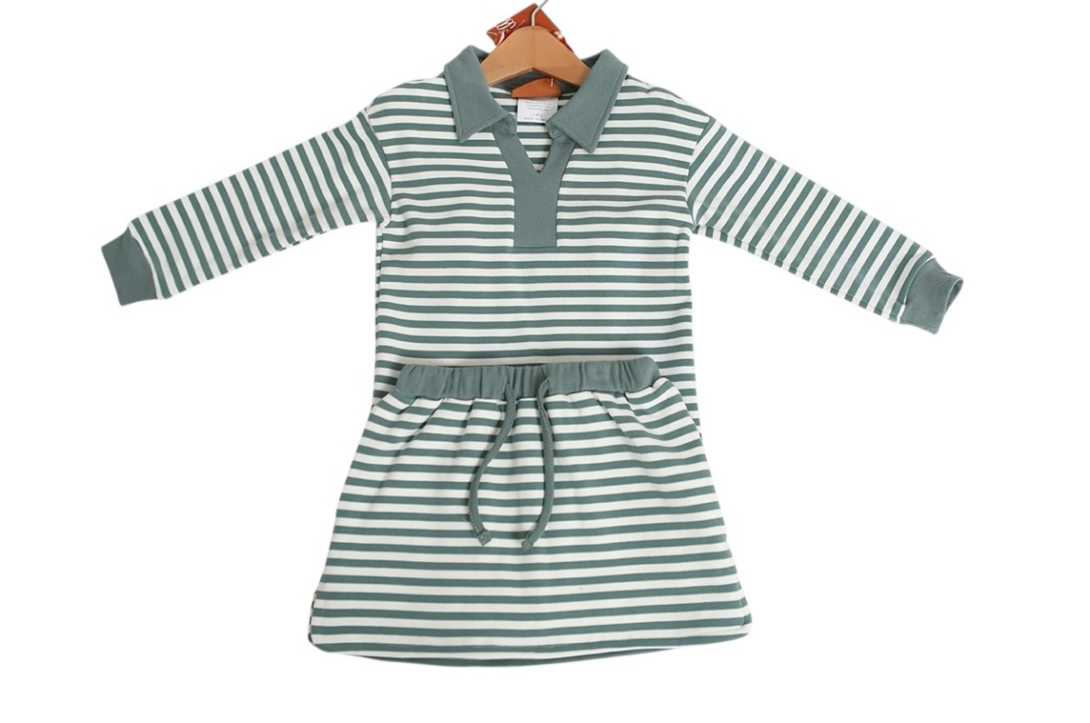 Isabelle Skort Set- Green
