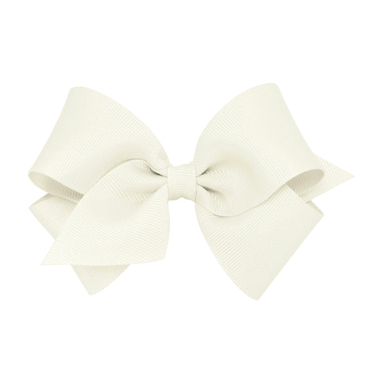 Antique White Grosgrain Bow