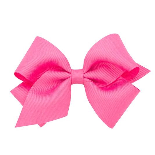 Hot Pink Grosgrain Bow