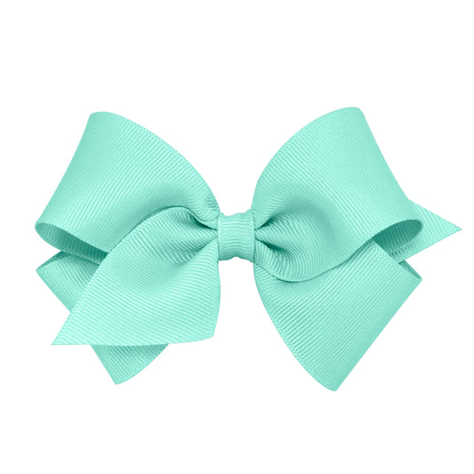 Aqua Grosgrain Bow