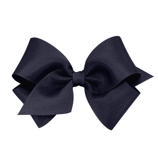 Navy Grosgrain Bow