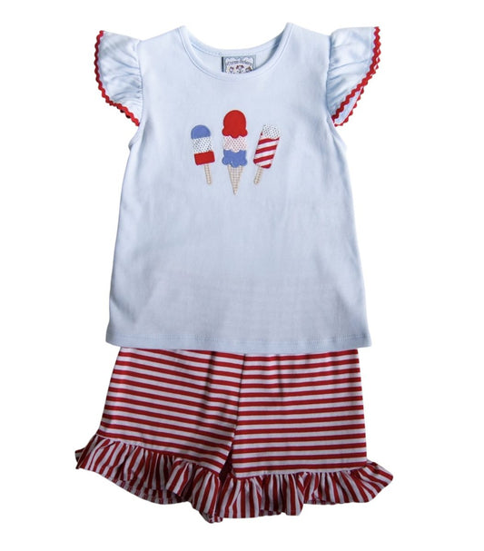 Summer Treats Girl Short Set