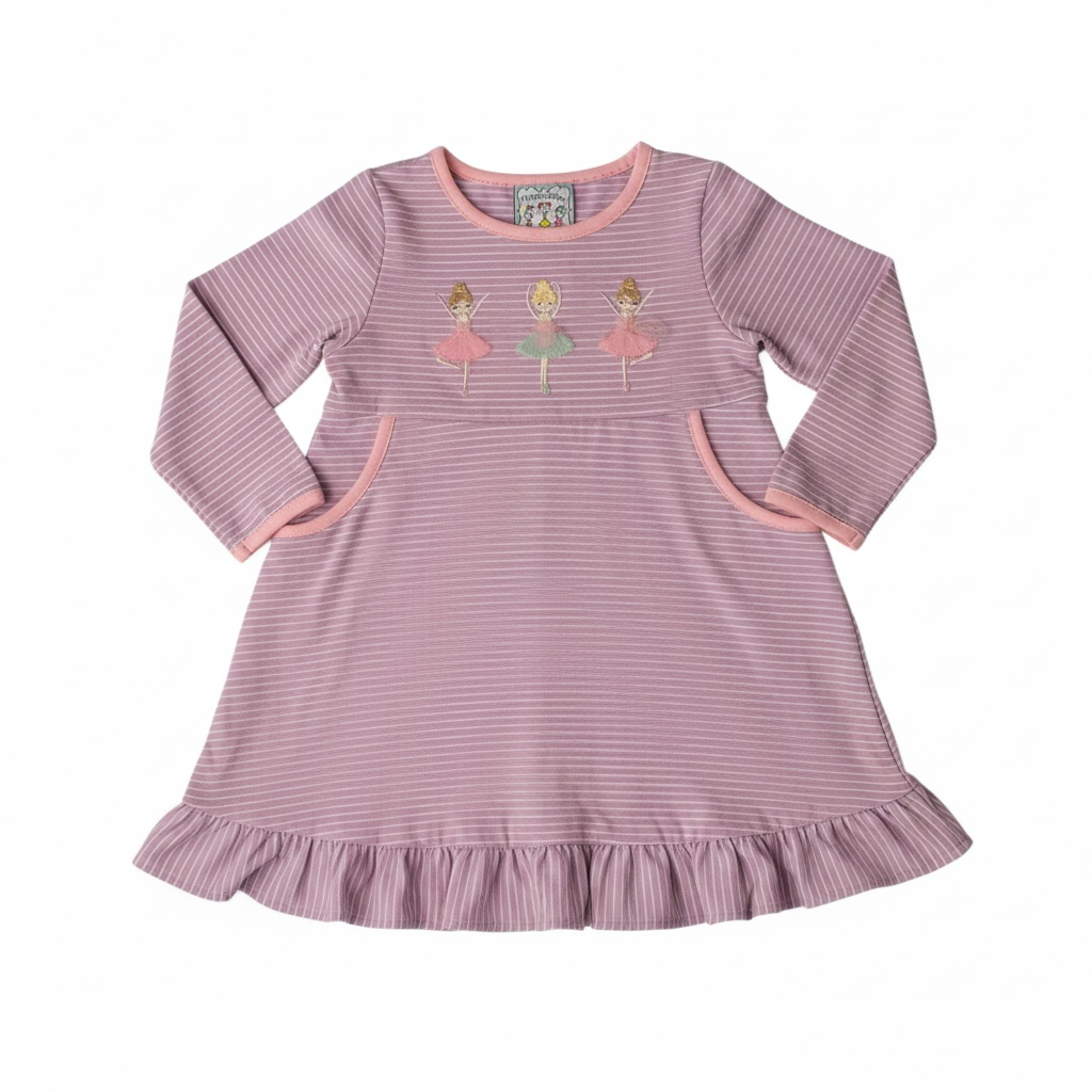 Ballerina Appliqué Dress