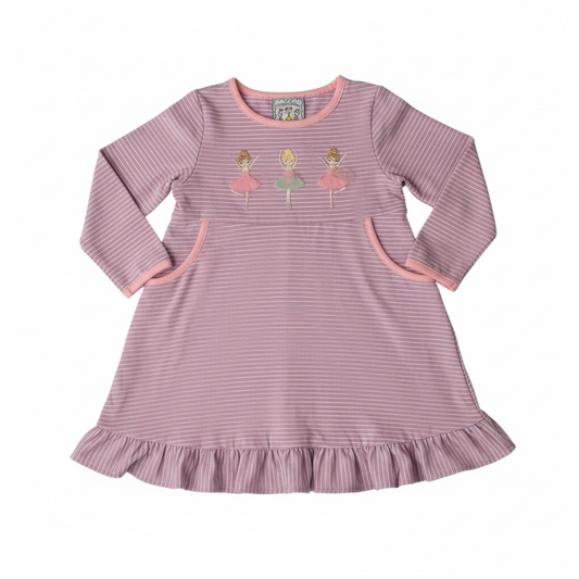 Ballerina Appliqué Dress
