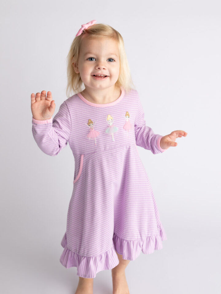 Ballerina Appliqué Dress