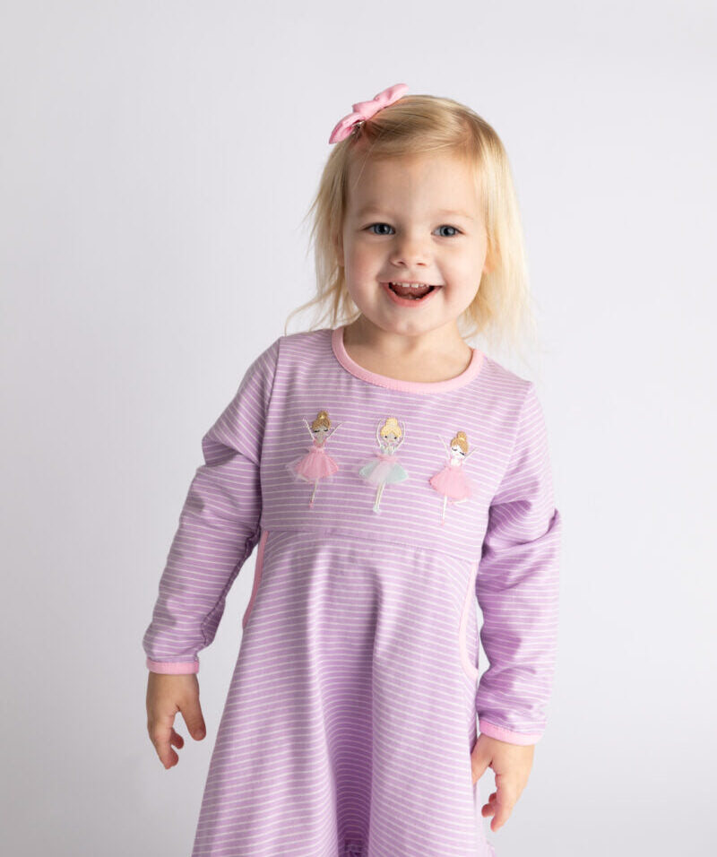 Ballerina Appliqué Dress