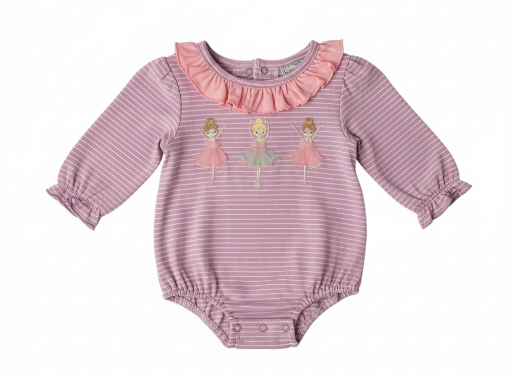 Ballerina Appliqué Bubble