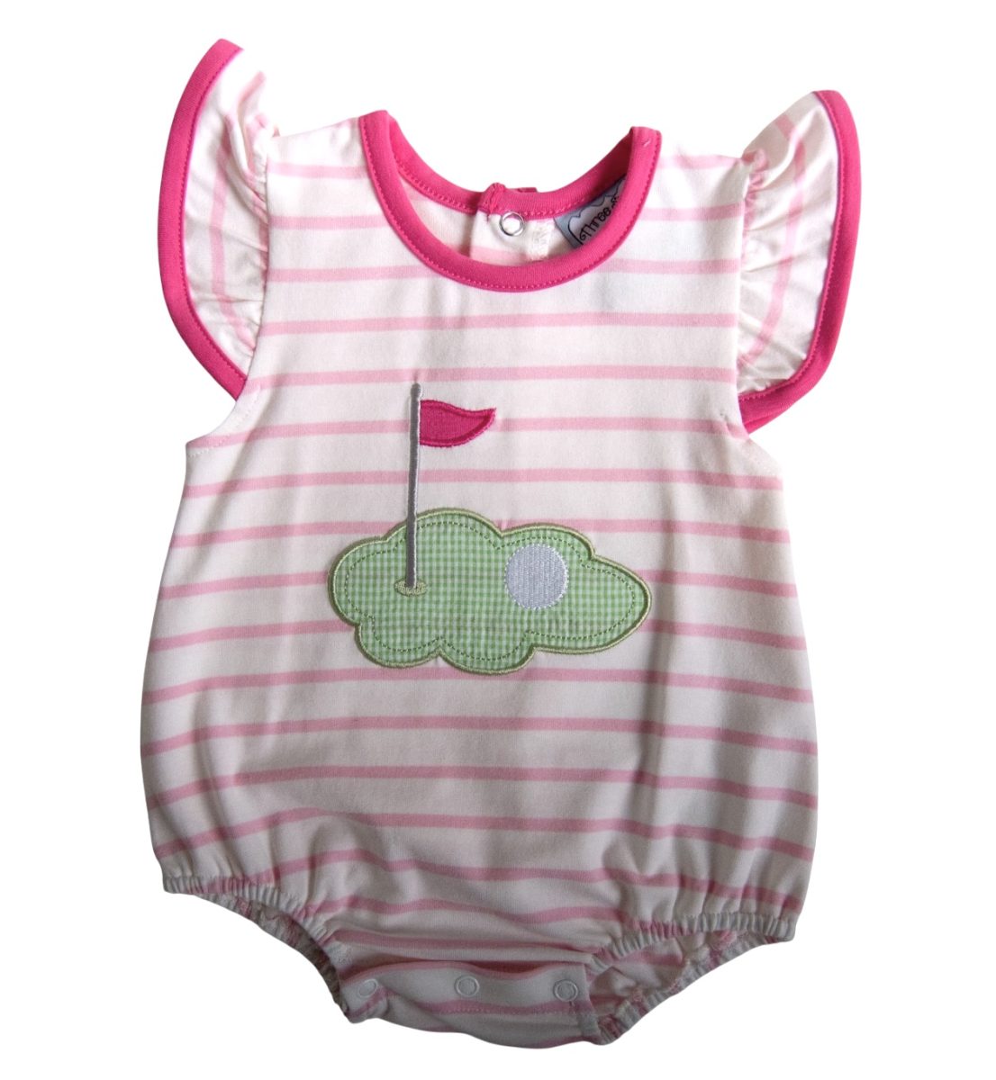 Golf Applique Bubble - Girls