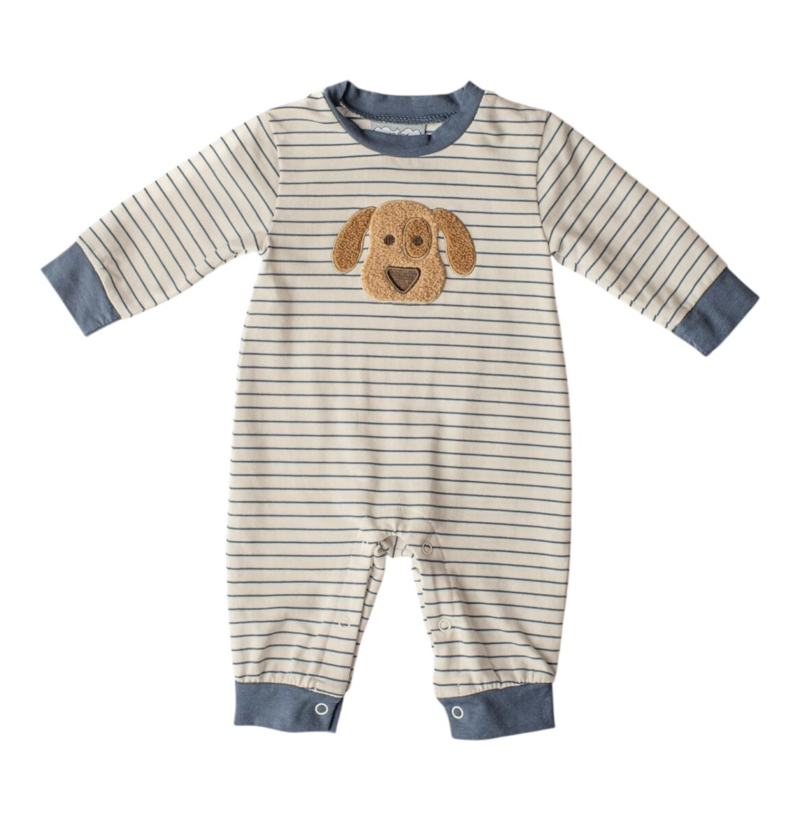 Puppy Appliqué Boys Romper