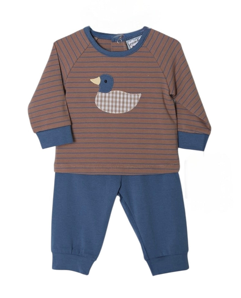 Duck Appliqué Jogger Set