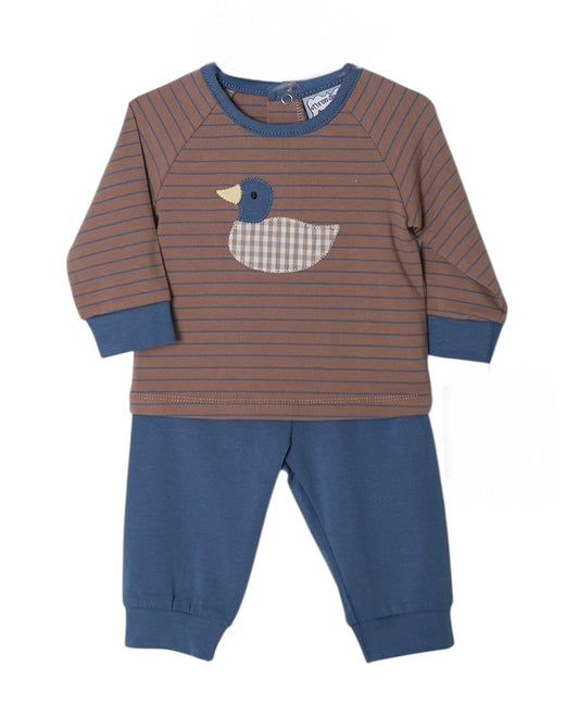 Duck Appliqué Jogger Set