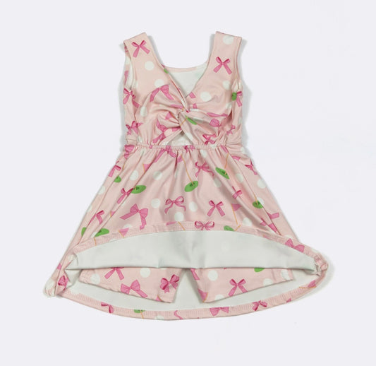 Preppy Pink Golf Athletic Dress