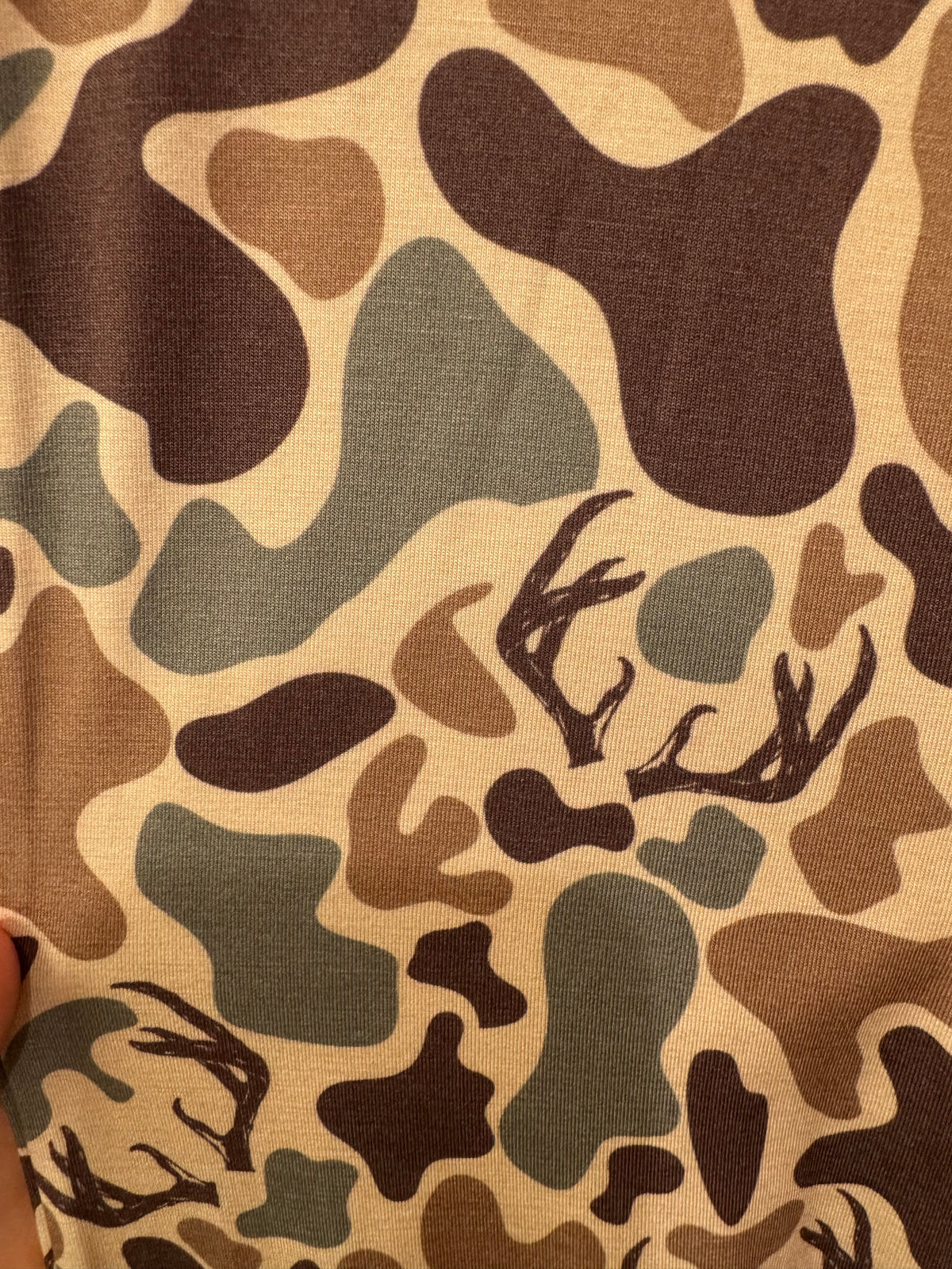 Woodland Camo Bamboo Pant Set