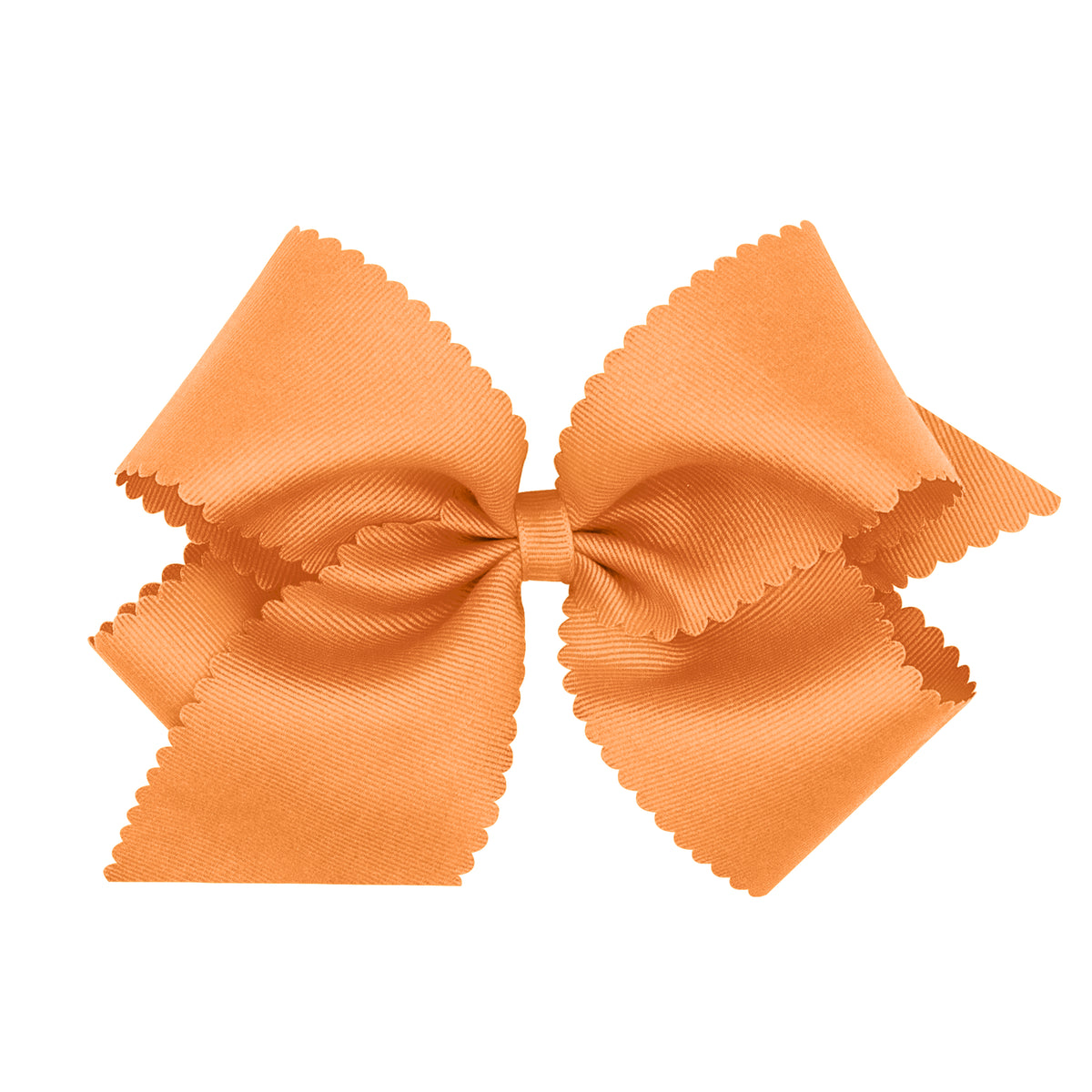 Ginger Scalloped Bow