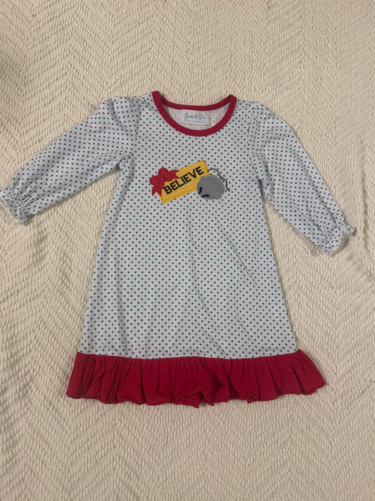 Girls Polar Express Dress