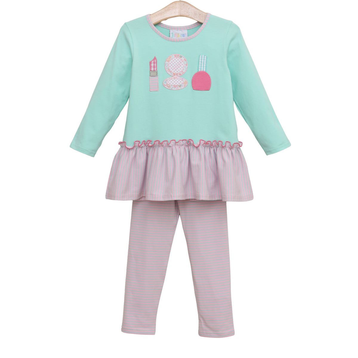 Glam Trio Ruffle Pant Set