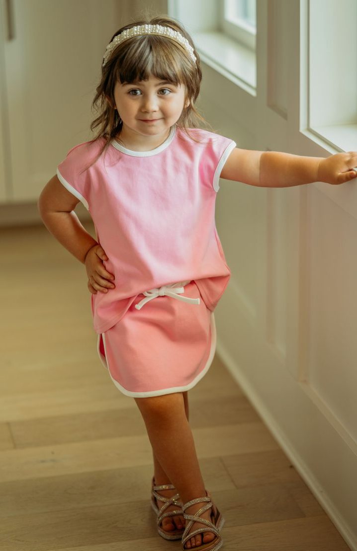 Aria Skort Set - Pink