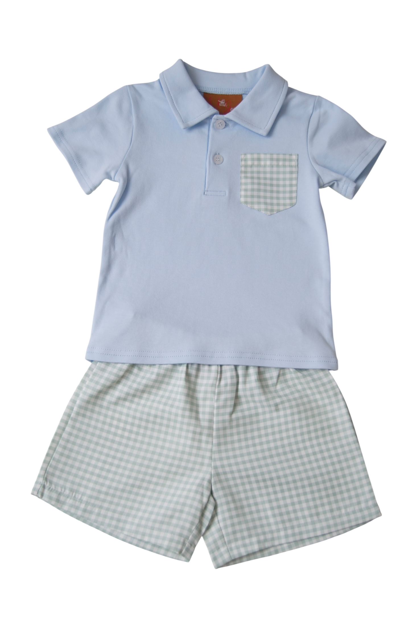 Myles Short Set - Blue and Green