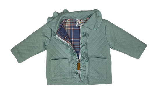 Green Quilted Jacket