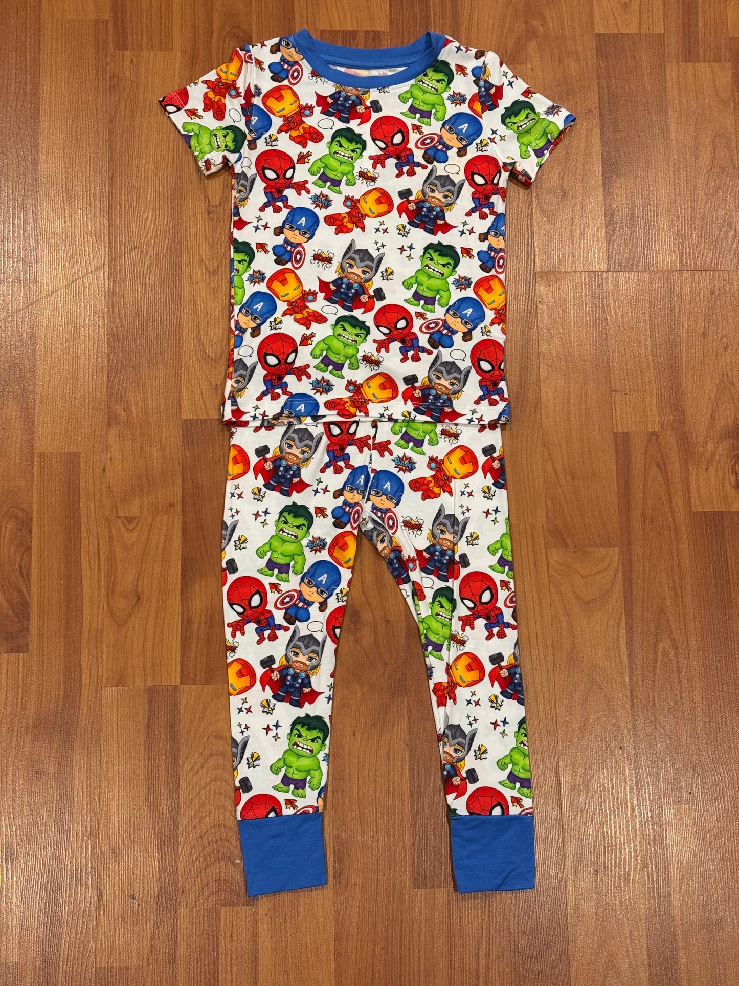 Hero Bamboo Short Sleeve Pant Set