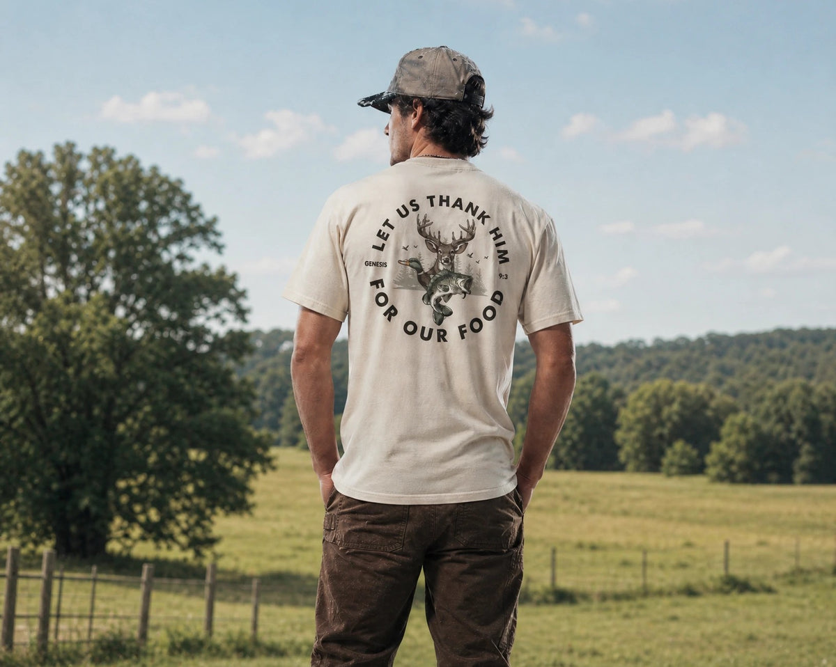 Let Us Thank Him For Our Food Tee