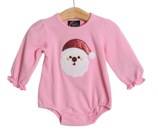 Santa Sparkle Applique Bubble