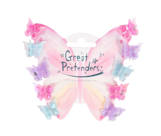 Fancy Flutter Mini Hairclips (10 piece)