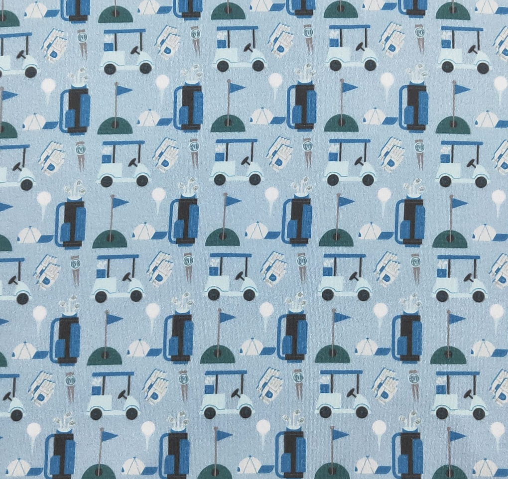 Golf Blues Collared Shirt